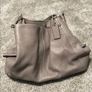 Leather Coach bag